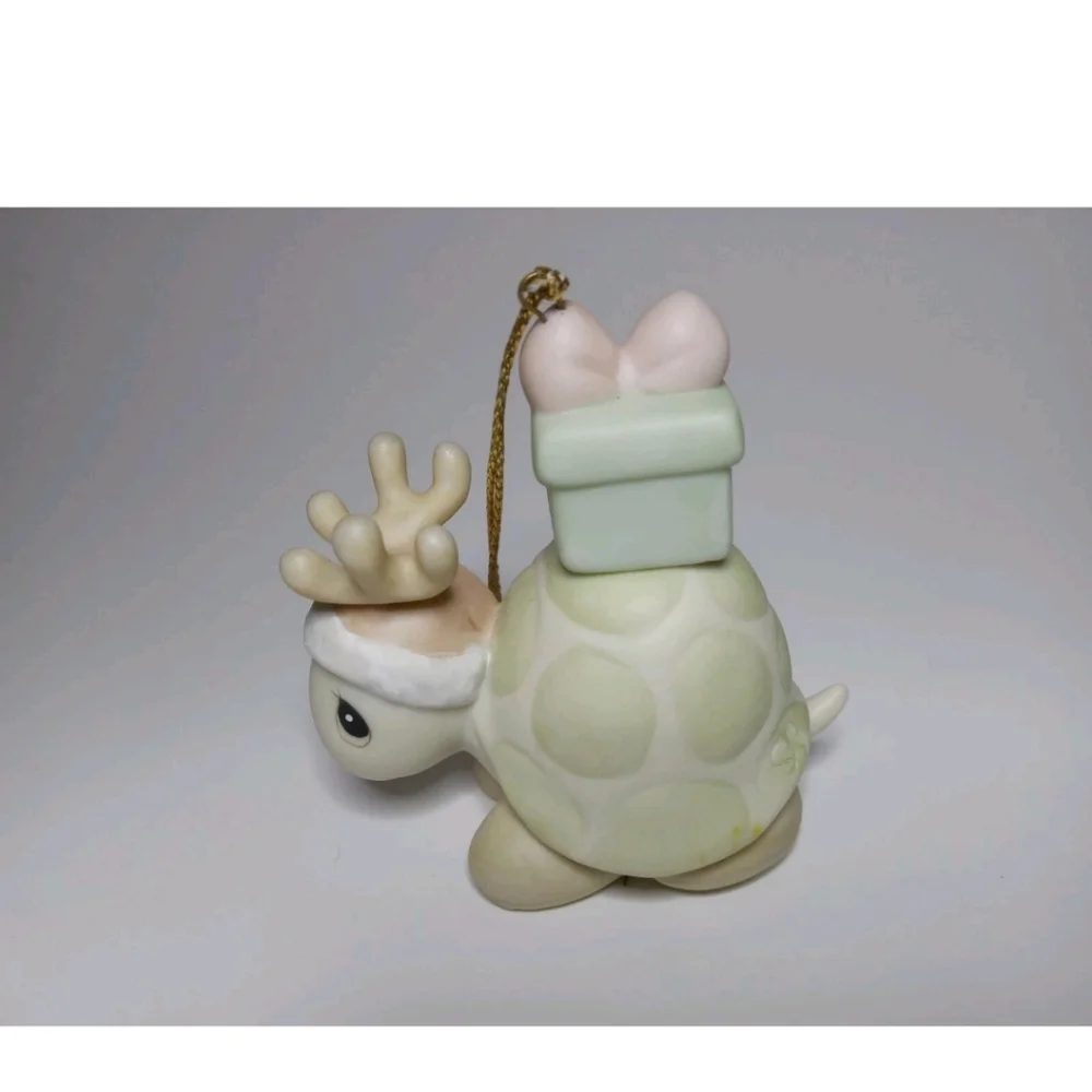 Vtg Precious Moments Slow Down And Enjoy The Holidays 1993 Christmas Ornament